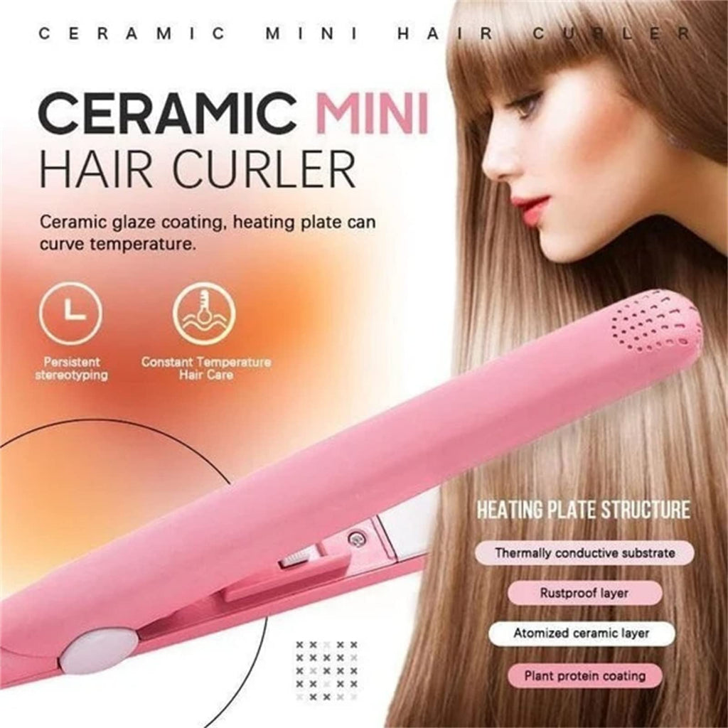 Mini Plancha de Cabello Portátil