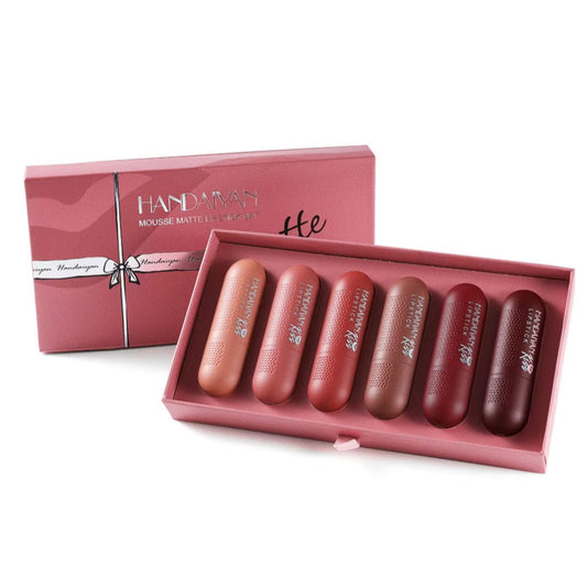 Set Labial Mate Larga Duración x6
