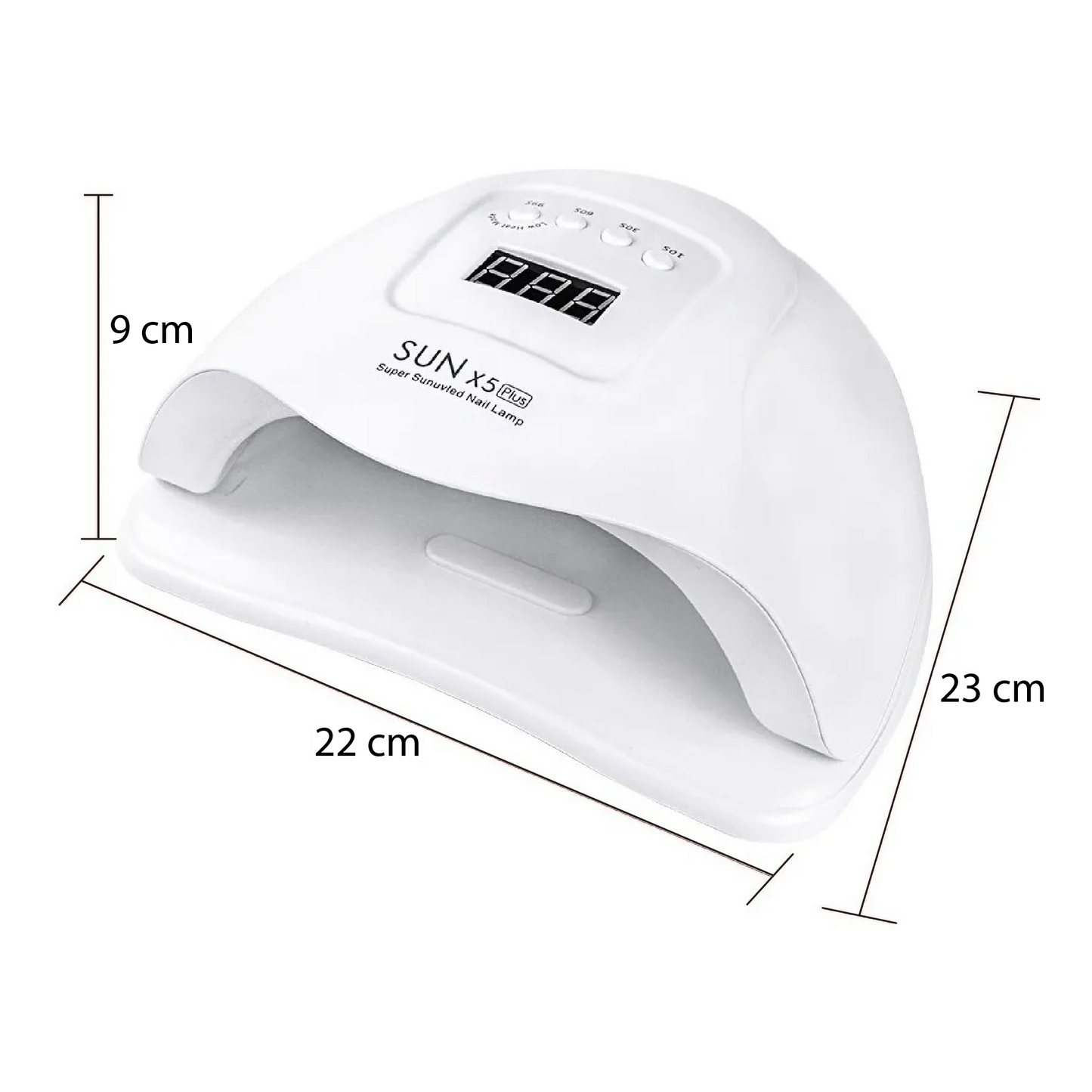 Lámpara de Uñas SUN X5 Plus 54W LED UV